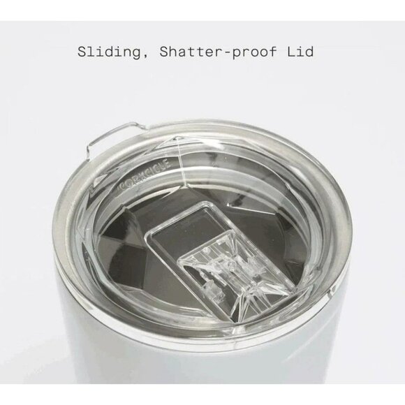 Corkcicle Classic Stemless Insulated Wine Tumber White - Picture 4 of 6